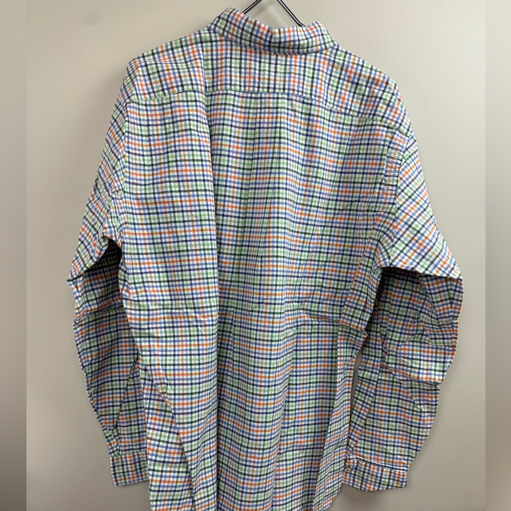 Polo Ralph Lauren 100% Cotton Oxford Plaid LS Shirt w Embroidered Pony NWT - Picture 7 of 7